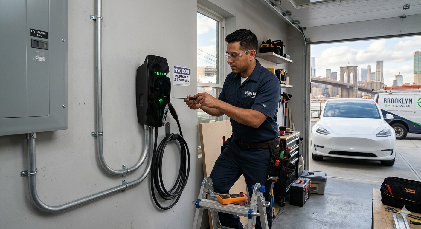 Tesla Wall Connector Installation